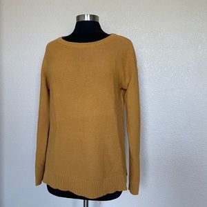 Mustard knit sweater